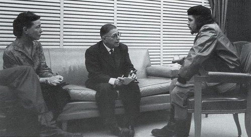 Sartre, de Beauvoir en Che Guevara
