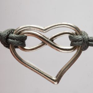 polyamorie logo sieraad armband