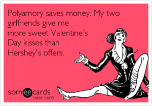 Polyamory saves money