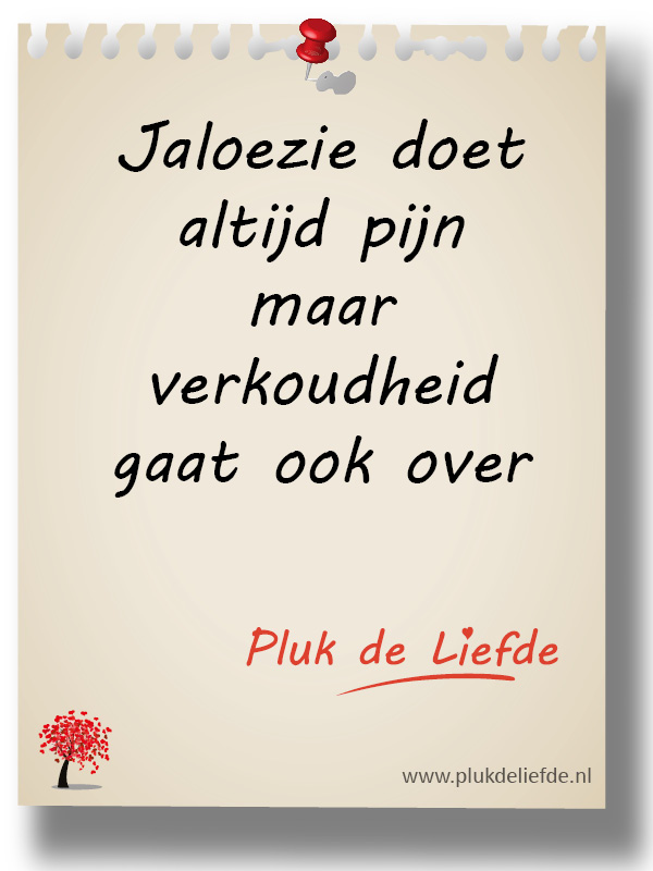 Plukje: het gaat voorbij...