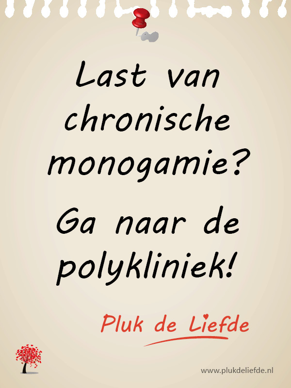 Plukje: even naar de poly