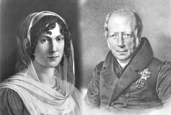 Caroline en Wilhelm von Humboldt