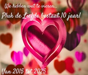 Pluk de Liefde jubileum
